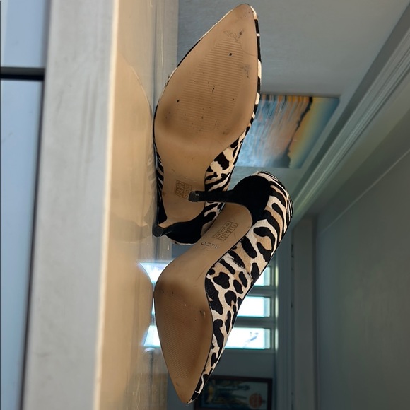 Chic Aldo Animal Print Piny Hair Stilettos - Picture 3 of 5
